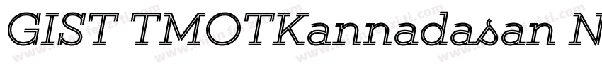 GIST TMOTKannadasan Normal字体转换